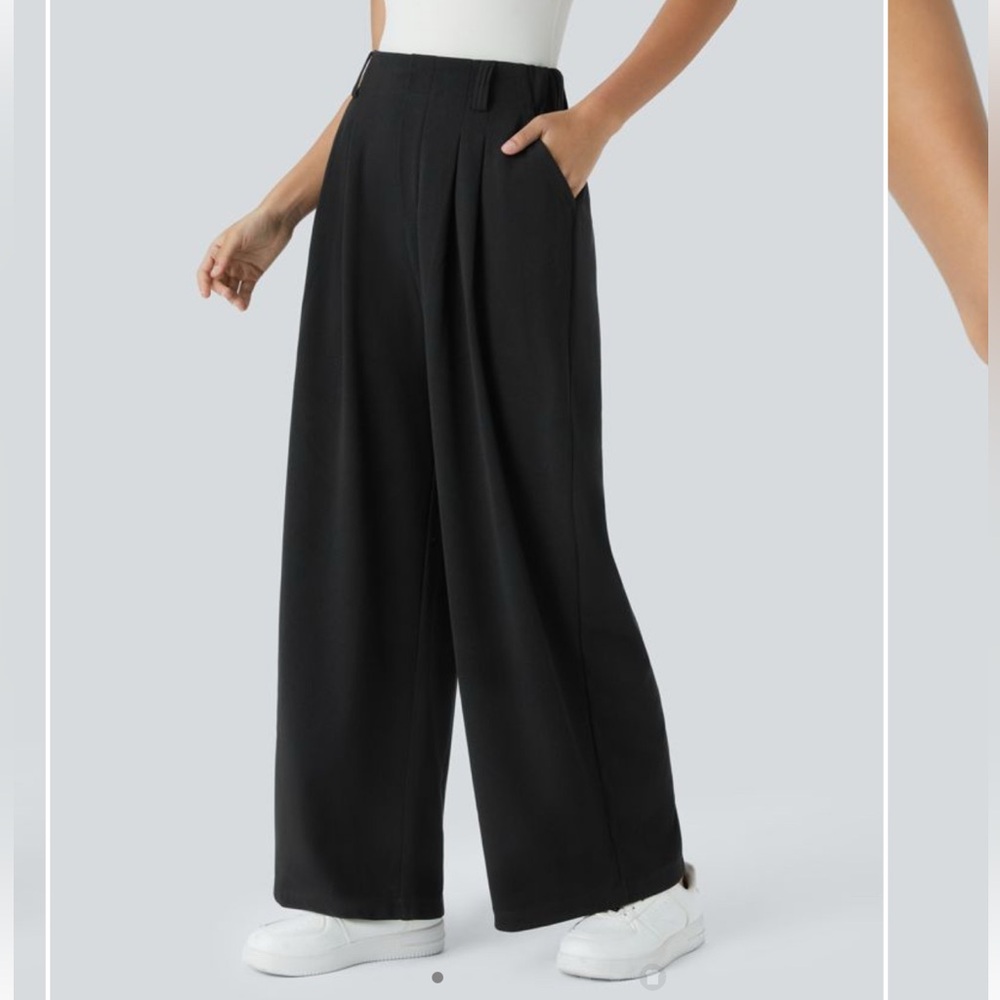 Halara High Waist Waffle Work Pants